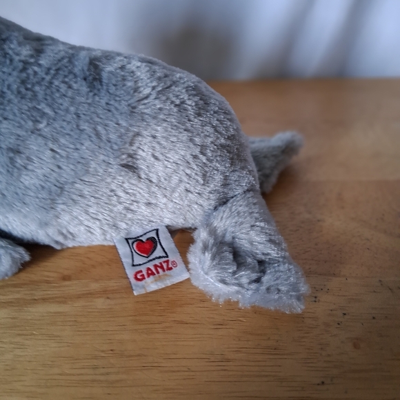 Gray Plush Walrus Toy - Picture 7 of 9